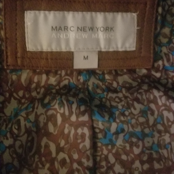 Andrew Marc Leather Jacket - Picture 4 of 7